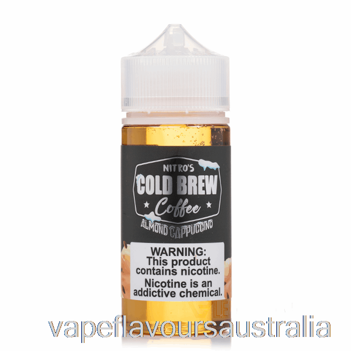 Vape Australia Almond Cappuccino - Nitros Cold Brew - 100mL 0mg